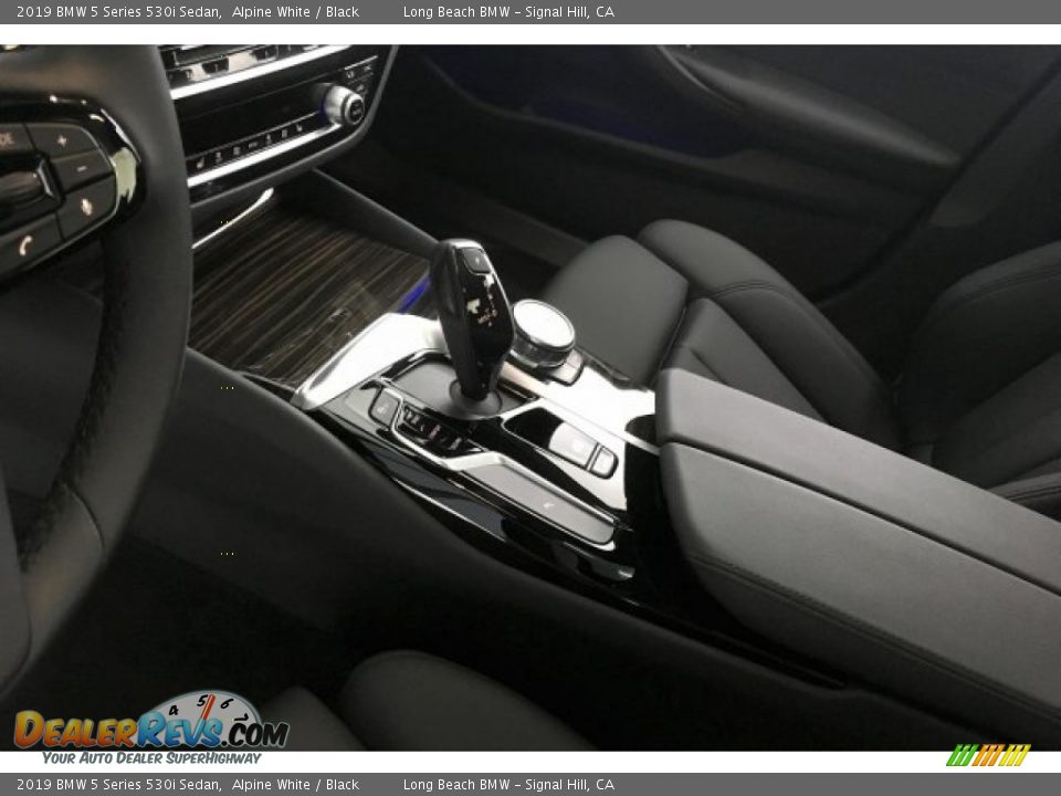 2019 BMW 5 Series 530i Sedan Alpine White / Black Photo #18