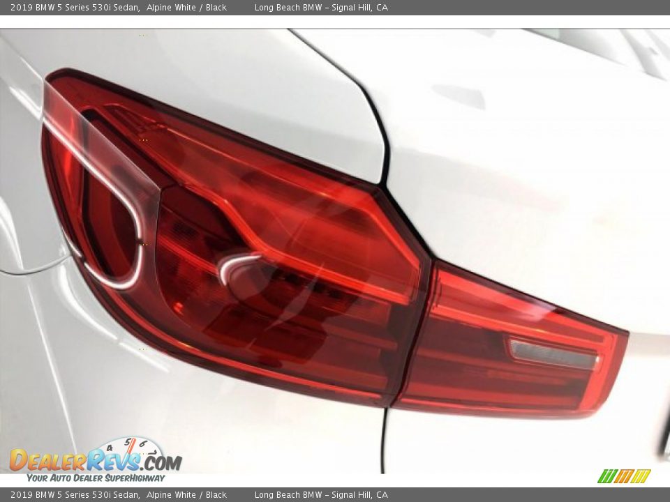 2019 BMW 5 Series 530i Sedan Alpine White / Black Photo #22