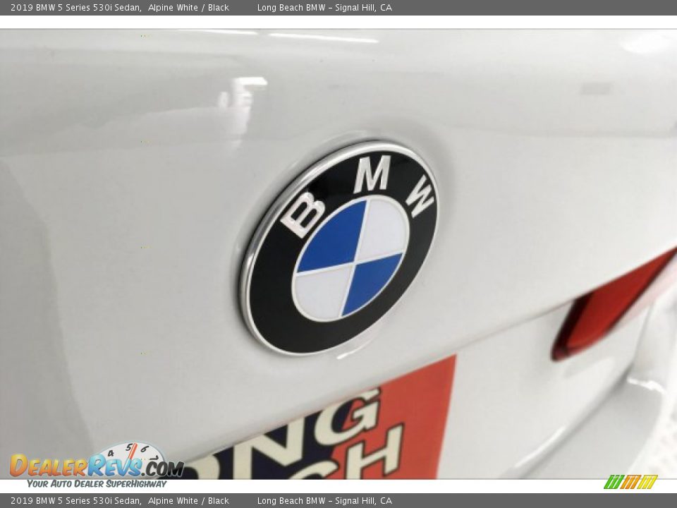 2019 BMW 5 Series 530i Sedan Alpine White / Black Photo #23