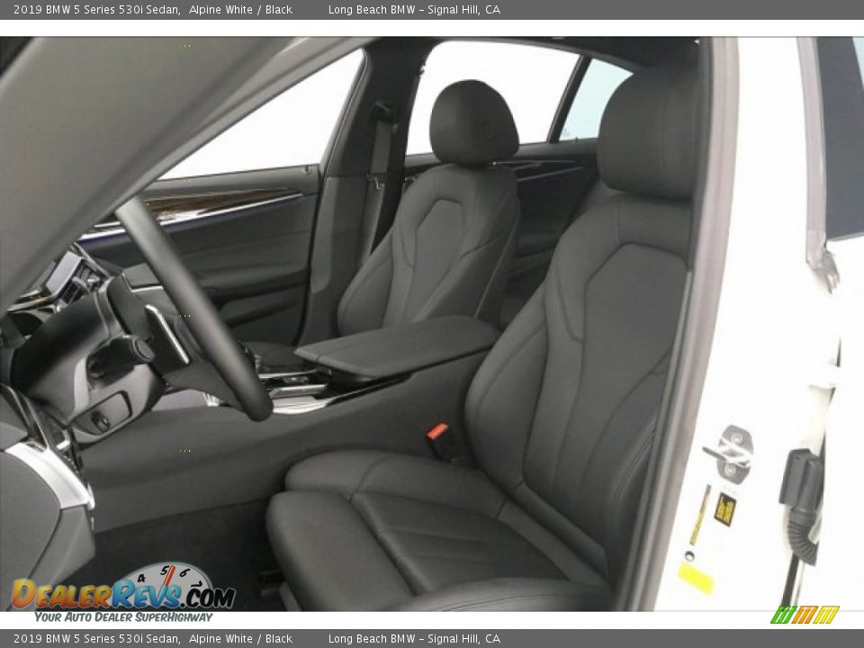 2019 BMW 5 Series 530i Sedan Alpine White / Black Photo #32
