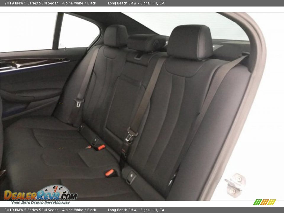 2019 BMW 5 Series 530i Sedan Alpine White / Black Photo #33