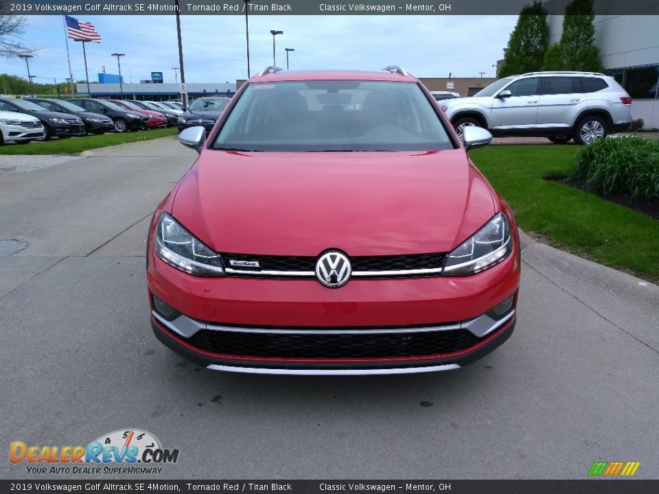 2019 Volkswagen Golf Alltrack SE 4Motion Tornado Red / Titan Black Photo #2