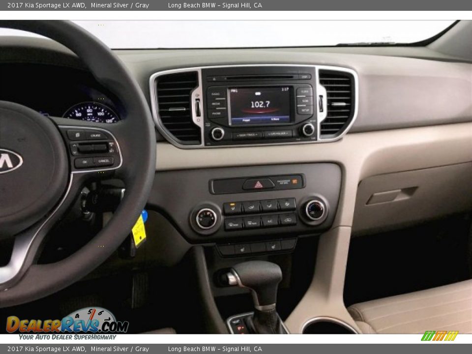2017 Kia Sportage LX AWD Mineral Silver / Gray Photo #5