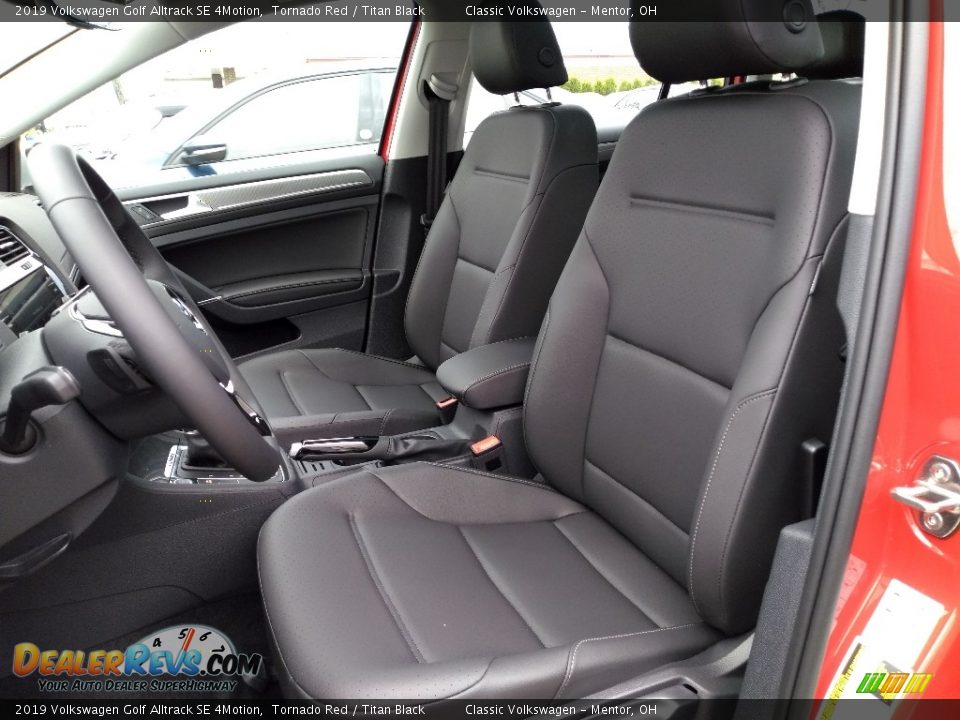 Titan Black Interior - 2019 Volkswagen Golf Alltrack SE 4Motion Photo #3