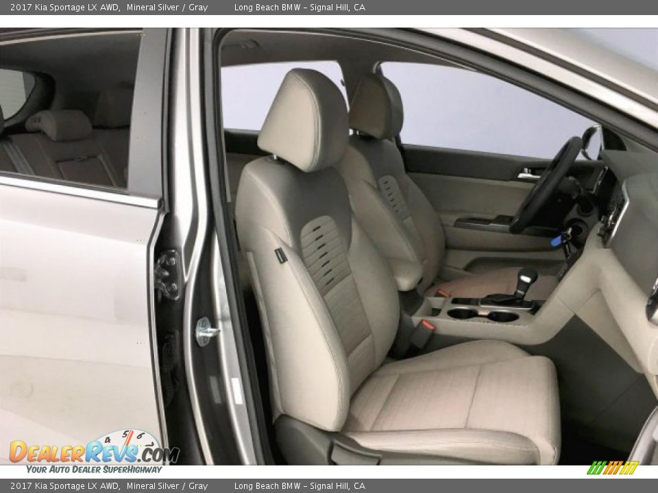 2017 Kia Sportage LX AWD Mineral Silver / Gray Photo #6