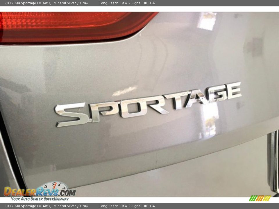 2017 Kia Sportage LX AWD Mineral Silver / Gray Photo #7