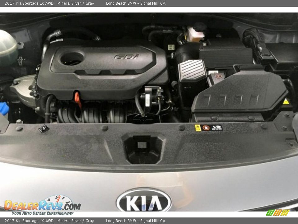 2017 Kia Sportage LX AWD Mineral Silver / Gray Photo #9