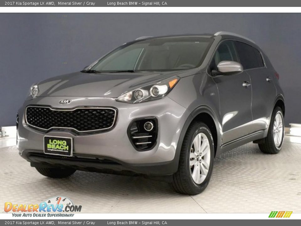 2017 Kia Sportage LX AWD Mineral Silver / Gray Photo #12
