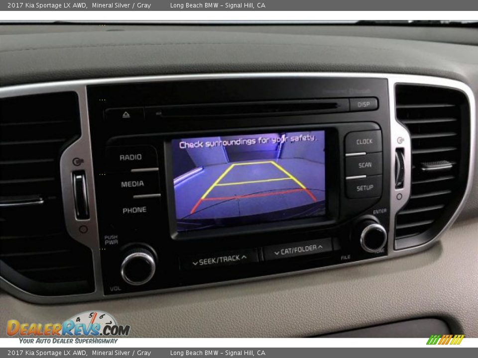 2017 Kia Sportage LX AWD Mineral Silver / Gray Photo #13
