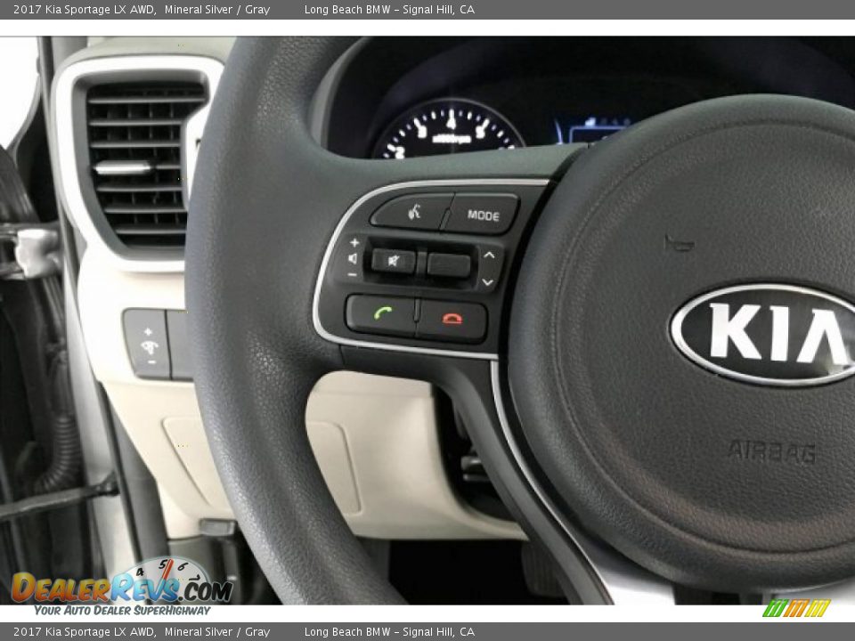 2017 Kia Sportage LX AWD Mineral Silver / Gray Photo #14