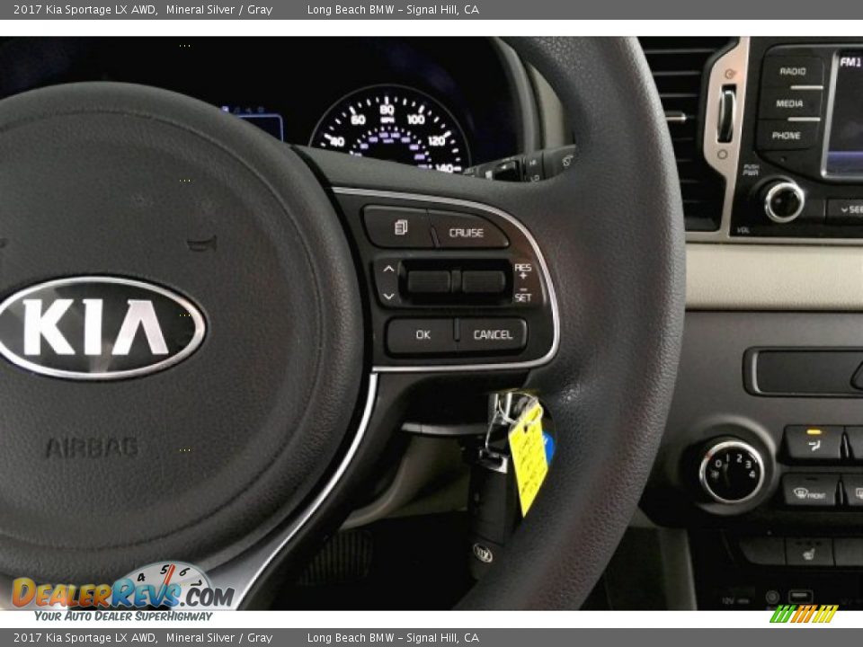 2017 Kia Sportage LX AWD Mineral Silver / Gray Photo #15