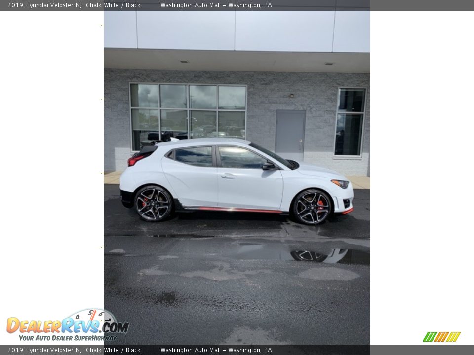 2019 Hyundai Veloster N Chalk White / Black Photo #3