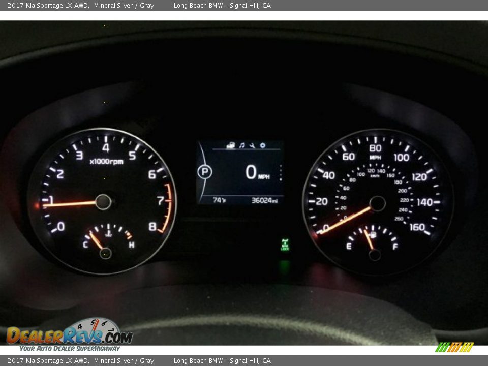 2017 Kia Sportage LX AWD Mineral Silver / Gray Photo #16