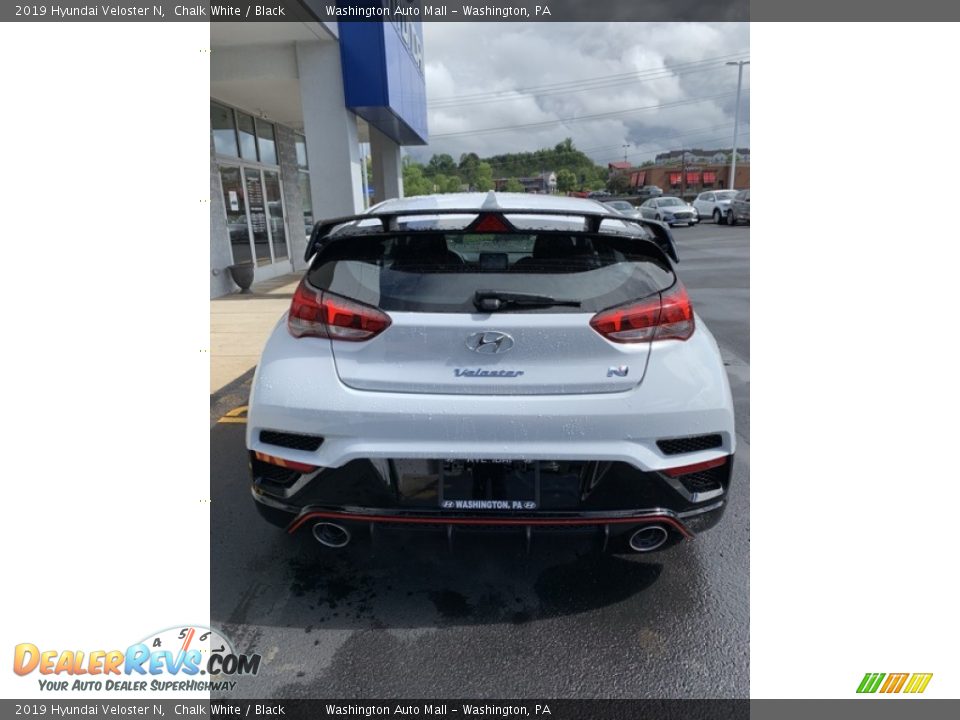 2019 Hyundai Veloster N Chalk White / Black Photo #5