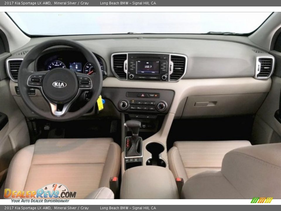 2017 Kia Sportage LX AWD Mineral Silver / Gray Photo #20