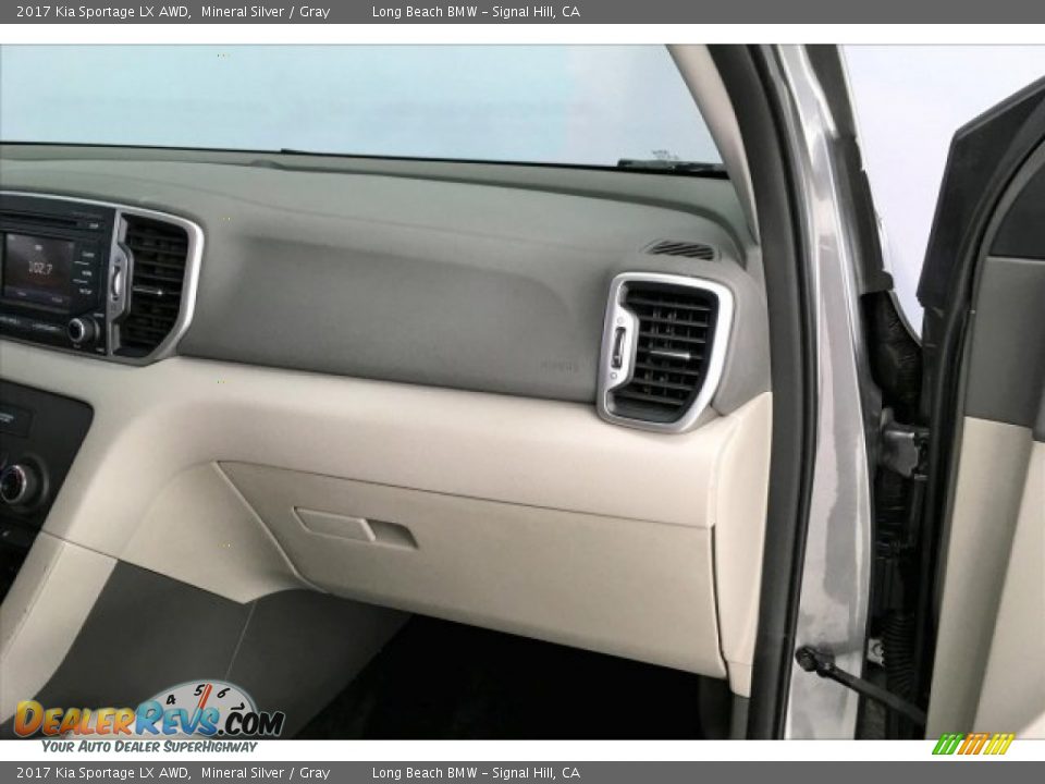2017 Kia Sportage LX AWD Mineral Silver / Gray Photo #24
