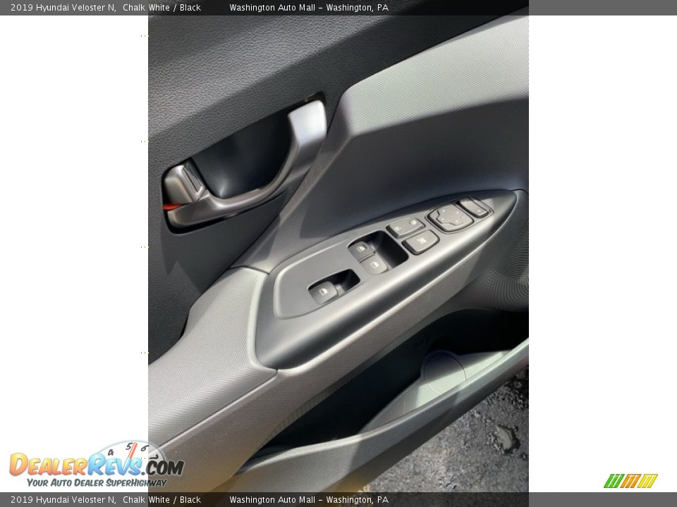 2019 Hyundai Veloster N Chalk White / Black Photo #11