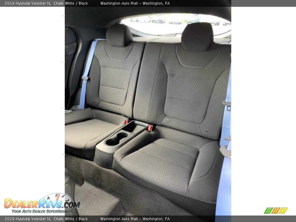 2019 Hyundai Veloster N Chalk White / Black Photo #15