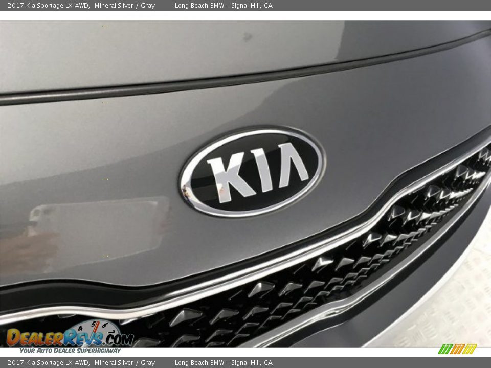 2017 Kia Sportage LX AWD Mineral Silver / Gray Photo #28