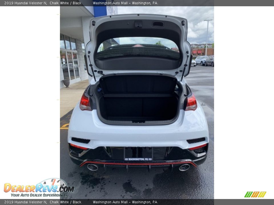 2019 Hyundai Veloster N Chalk White / Black Photo #17