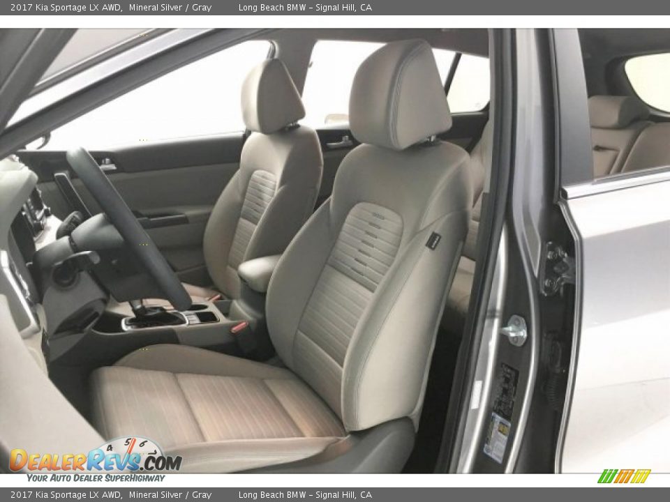 2017 Kia Sportage LX AWD Mineral Silver / Gray Photo #31