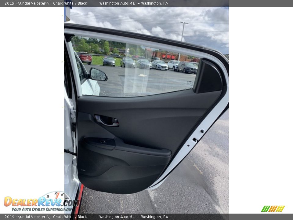 2019 Hyundai Veloster N Chalk White / Black Photo #19