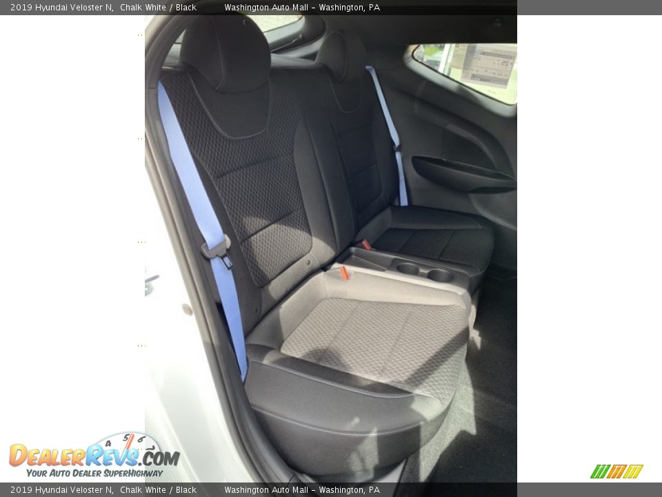 2019 Hyundai Veloster N Chalk White / Black Photo #20