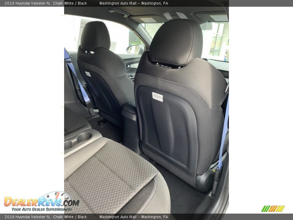 2019 Hyundai Veloster N Chalk White / Black Photo #21