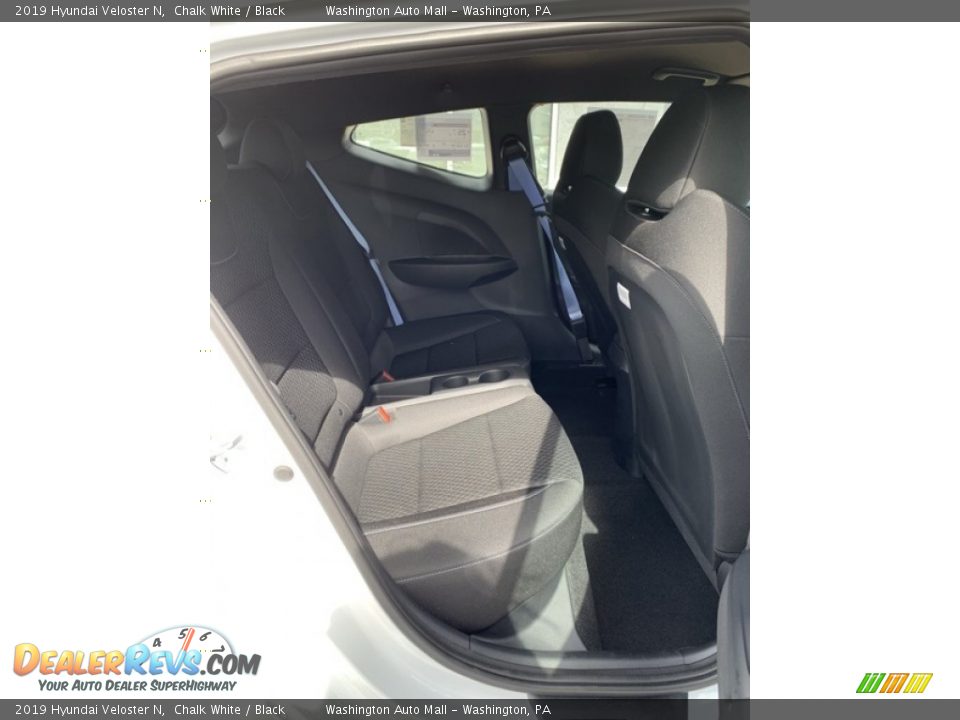 2019 Hyundai Veloster N Chalk White / Black Photo #22