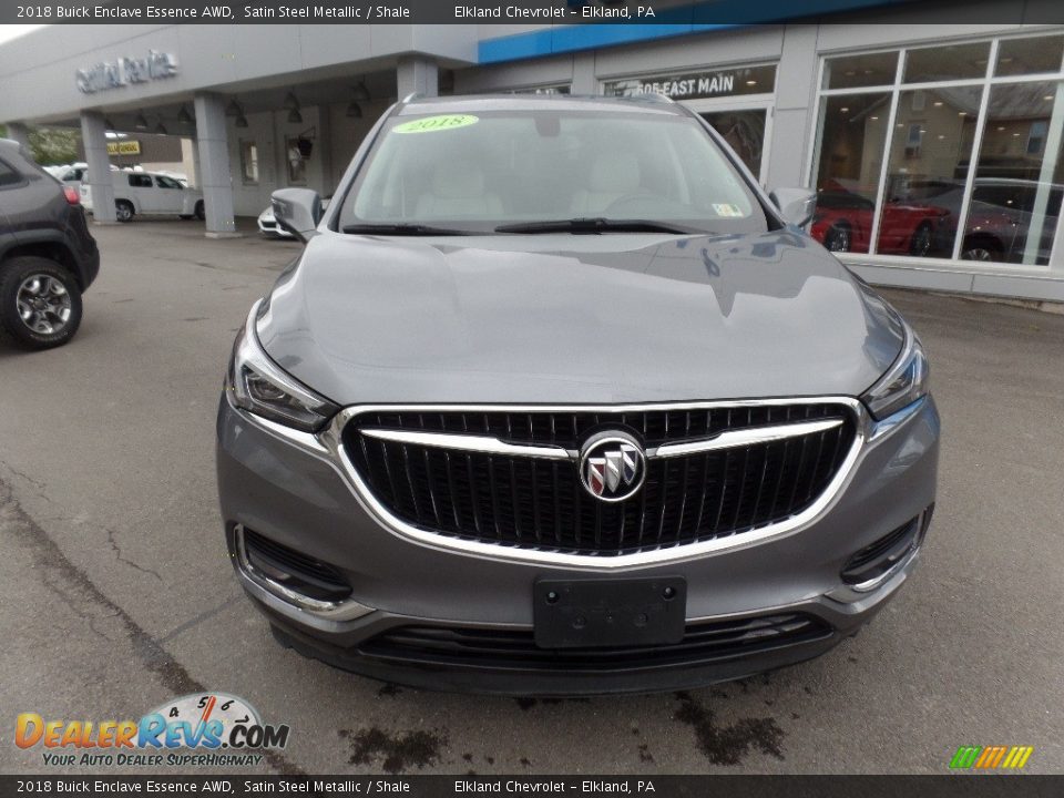 2018 Buick Enclave Essence AWD Satin Steel Metallic / Shale Photo #2