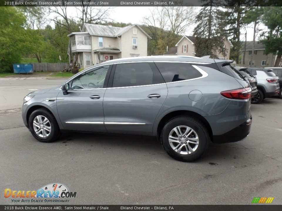 2018 Buick Enclave Essence AWD Satin Steel Metallic / Shale Photo #5