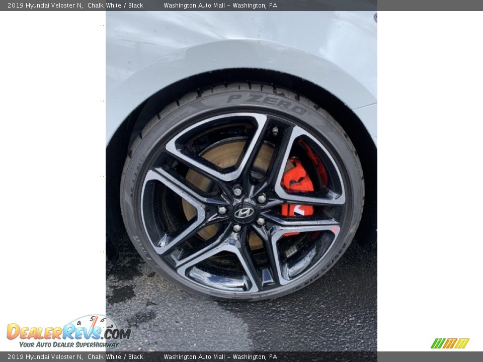 2019 Hyundai Veloster N Chalk White / Black Photo #27
