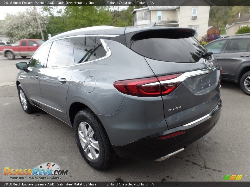 2018 Buick Enclave Essence AWD Satin Steel Metallic / Shale Photo #6