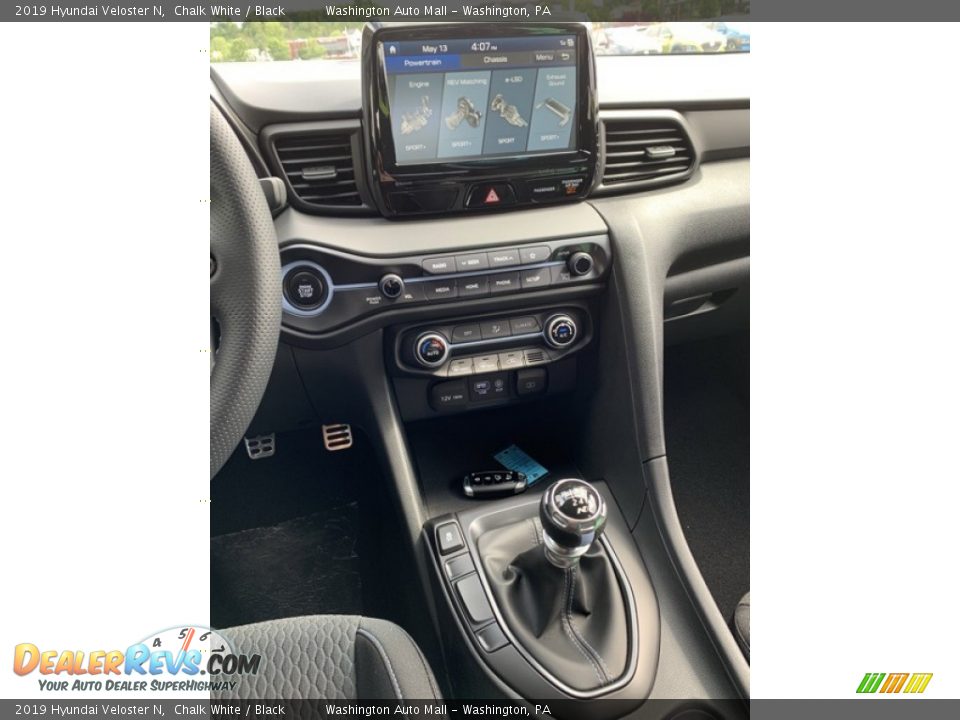 2019 Hyundai Veloster N Chalk White / Black Photo #29