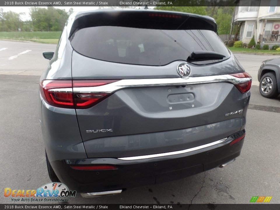 2018 Buick Enclave Essence AWD Satin Steel Metallic / Shale Photo #7