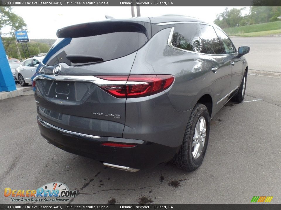 2018 Buick Enclave Essence AWD Satin Steel Metallic / Shale Photo #8