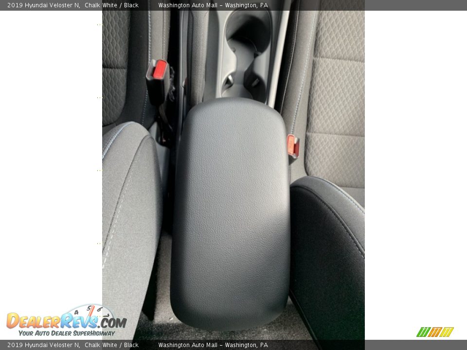 2019 Hyundai Veloster N Chalk White / Black Photo #32