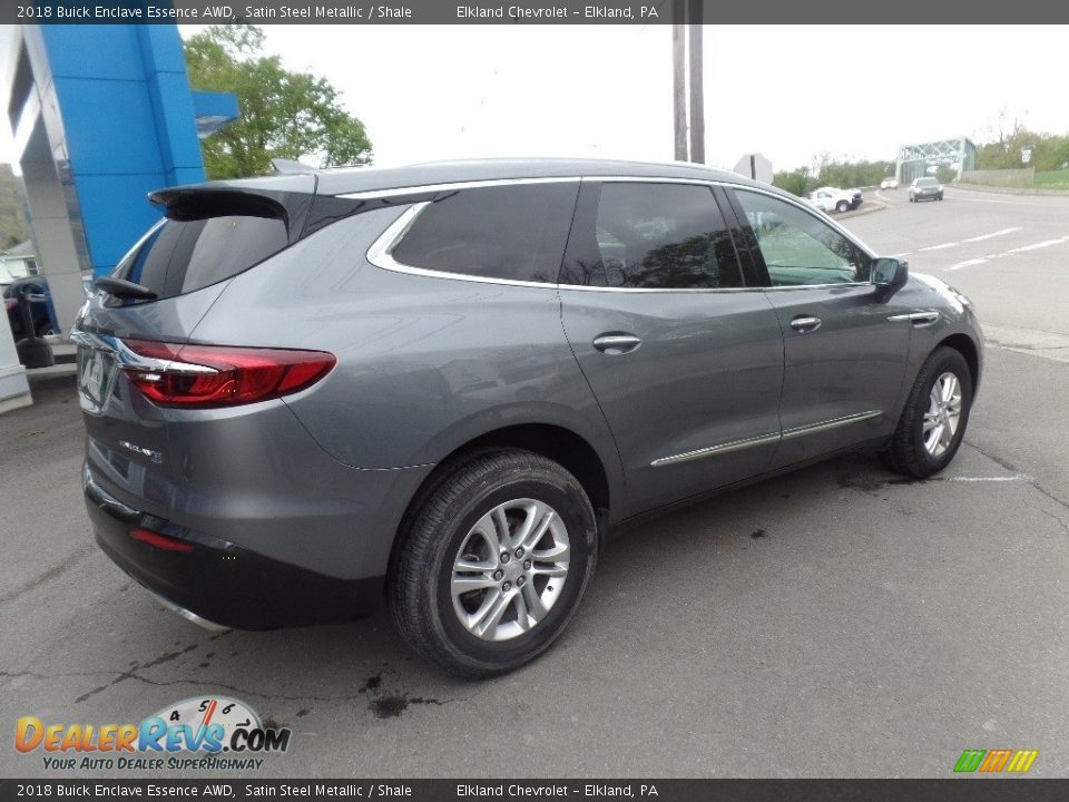 2018 Buick Enclave Essence AWD Satin Steel Metallic / Shale Photo #9