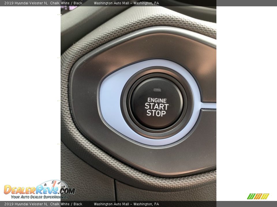 2019 Hyundai Veloster N Chalk White / Black Photo #33