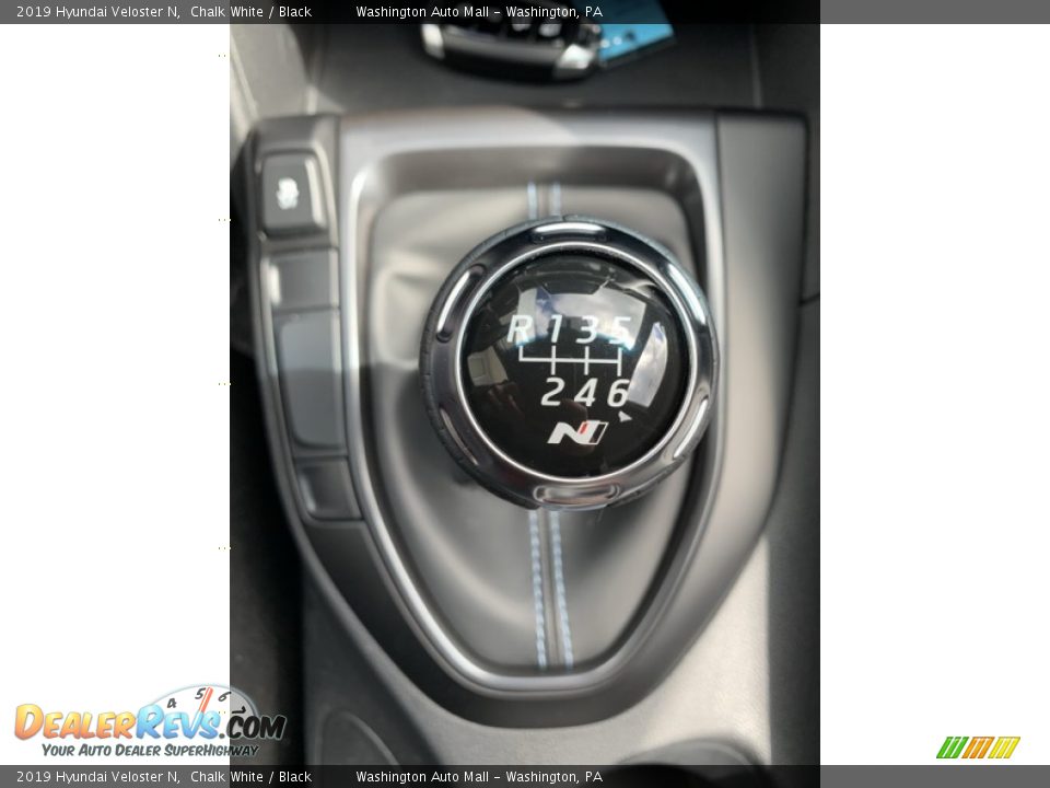 2019 Hyundai Veloster N Chalk White / Black Photo #34
