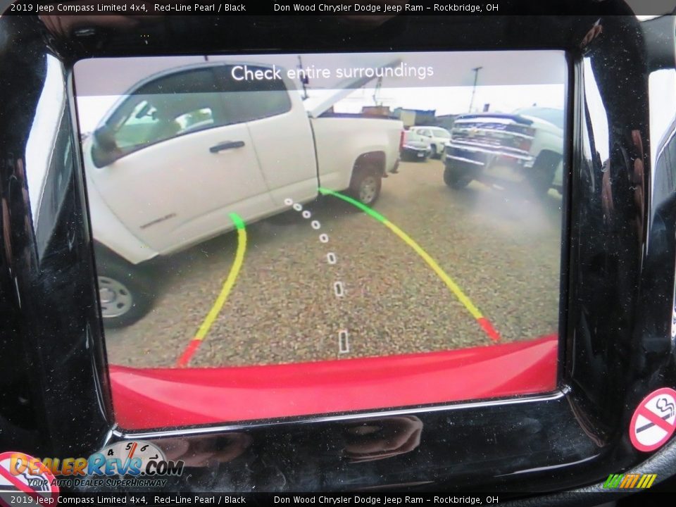 2019 Jeep Compass Limited 4x4 Red-Line Pearl / Black Photo #2