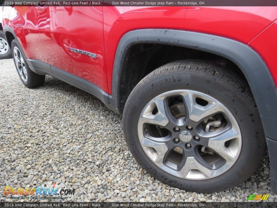 2019 Jeep Compass Limited 4x4 Red-Line Pearl / Black Photo #4