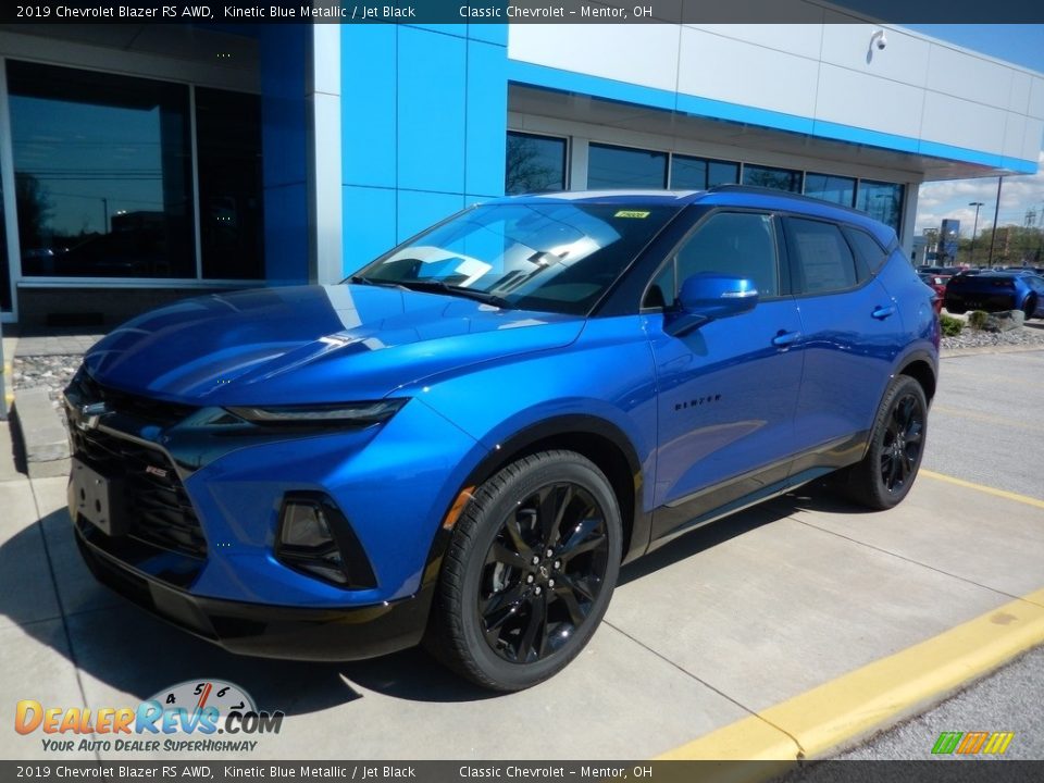 2019 Chevrolet Blazer RS AWD Kinetic Blue Metallic / Jet Black Photo #1