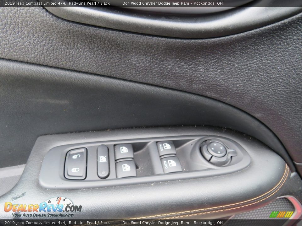 2019 Jeep Compass Limited 4x4 Red-Line Pearl / Black Photo #19