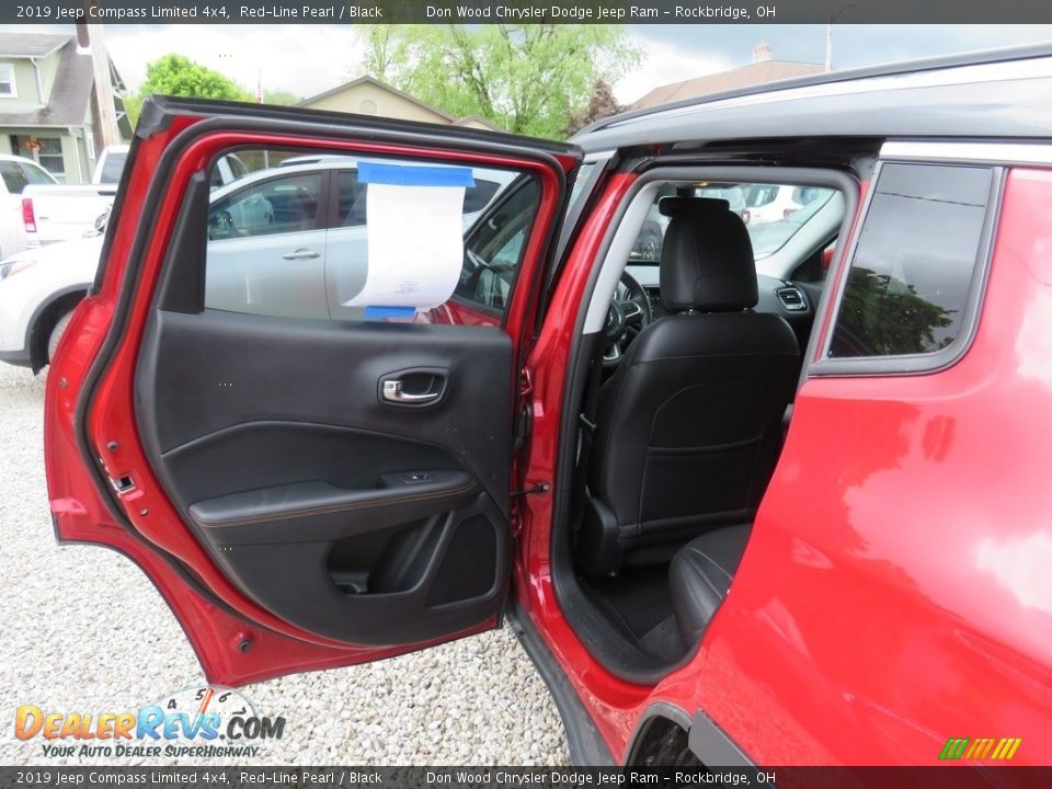 2019 Jeep Compass Limited 4x4 Red-Line Pearl / Black Photo #24