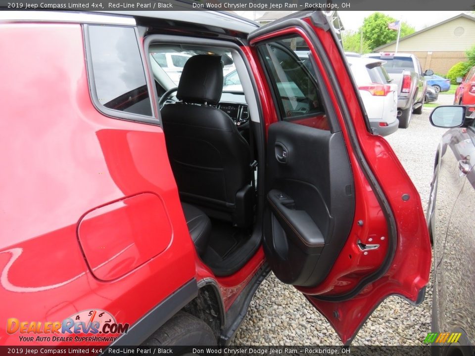 2019 Jeep Compass Limited 4x4 Red-Line Pearl / Black Photo #28