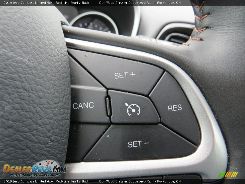 2019 Jeep Compass Limited 4x4 Steering Wheel Photo #35