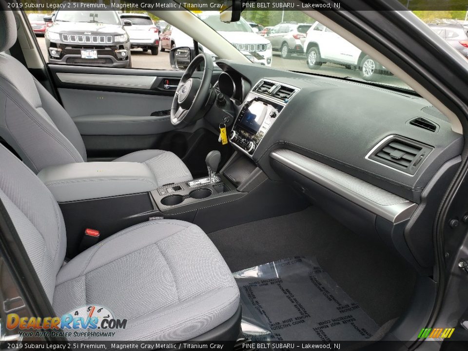 2019 Subaru Legacy 2.5i Premium Magnetite Gray Metallic / Titanium Gray Photo #11