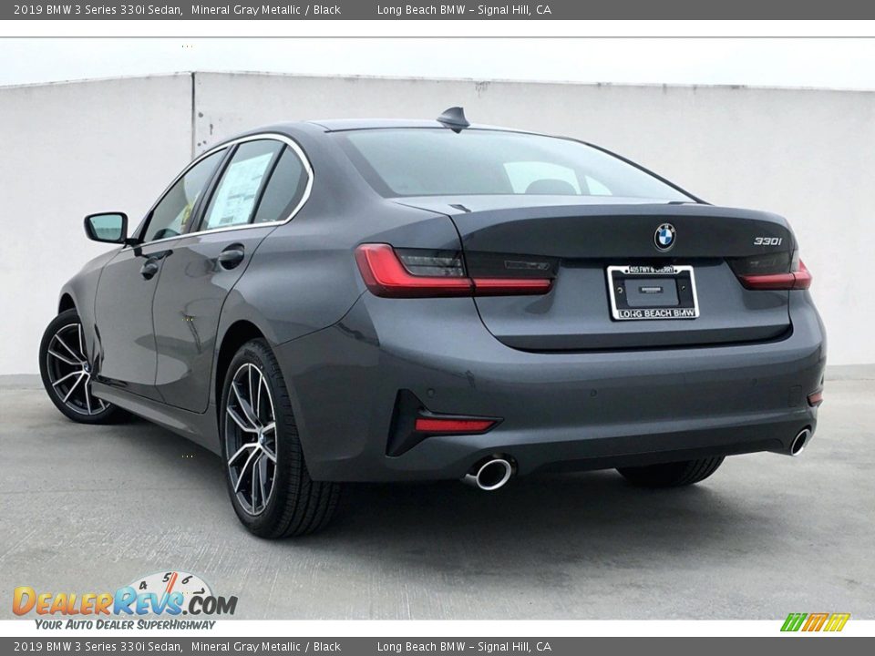 2019 BMW 3 Series 330i Sedan Mineral Gray Metallic / Black Photo #3