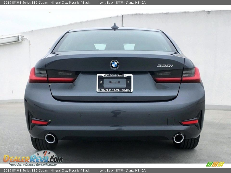 2019 BMW 3 Series 330i Sedan Mineral Gray Metallic / Black Photo #4